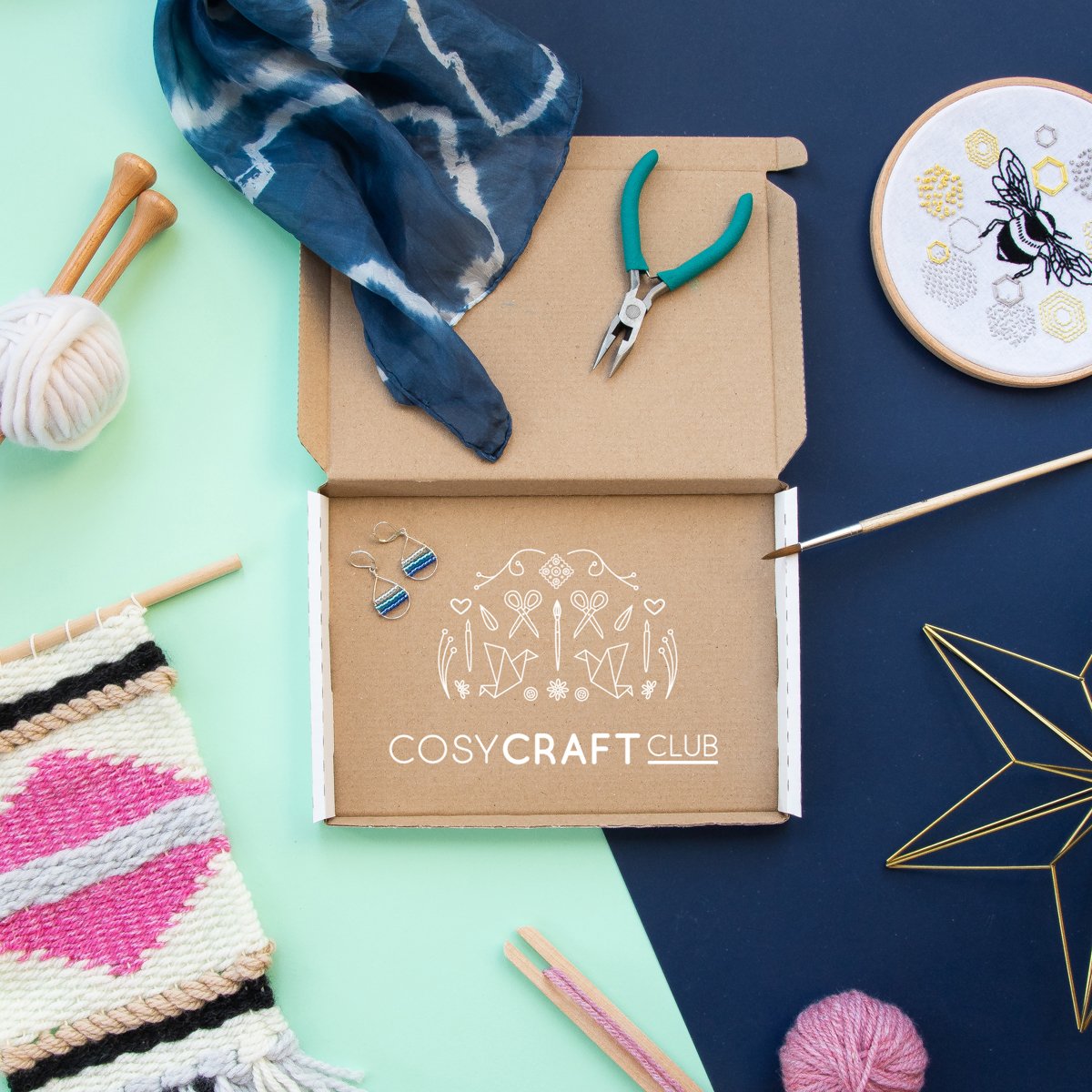 Craft Kit Subscription Box UK | Cosy Craft Club – ayearssupplyof